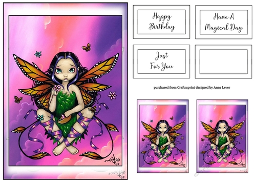 Simple Fairy Print A5 15