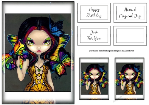 Simple Fairy Print A5 16