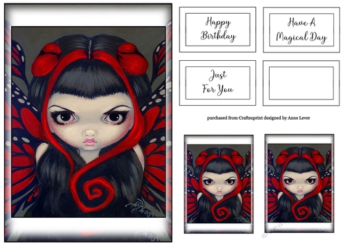 Simple Fairy Print A5 19