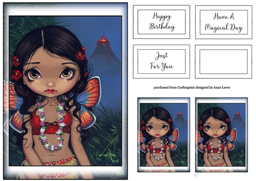 Simple Fairy Print A5 20