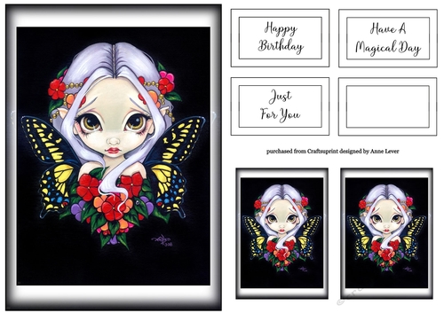 Simple Fairy Print A5 22