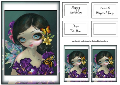 Simple Fairy Print A5 23