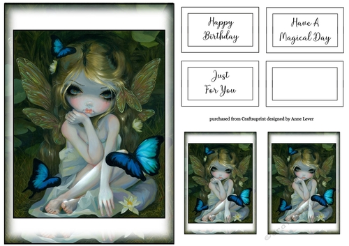 Simple Fairy Print A5 24
