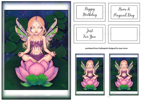 Simple Fairy Print A5 26