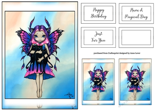 Simple Fairy Print A5 27