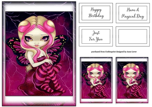 Simple Fairy Print A5 33