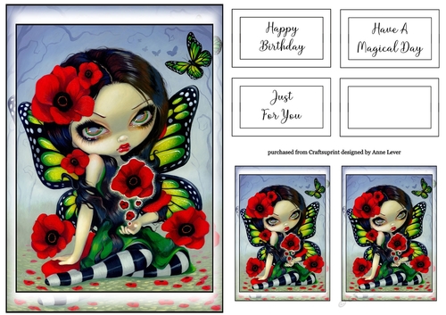 Simple Fairy Print A5 35
