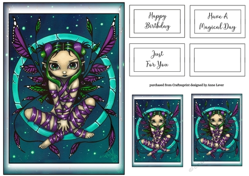 Simple Fairy Print A5 36