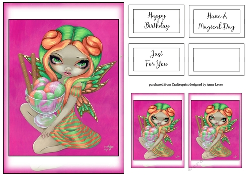 Simple Fairy Print A5 37
