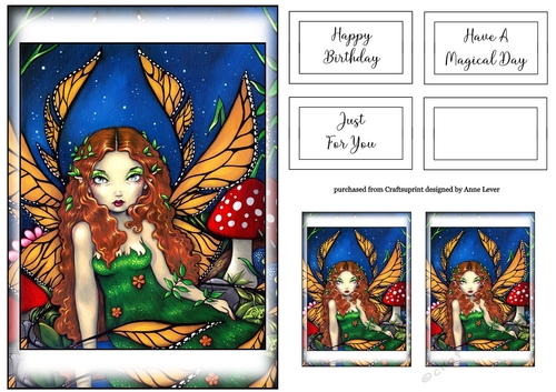 Simple Fairy Print A5 38
