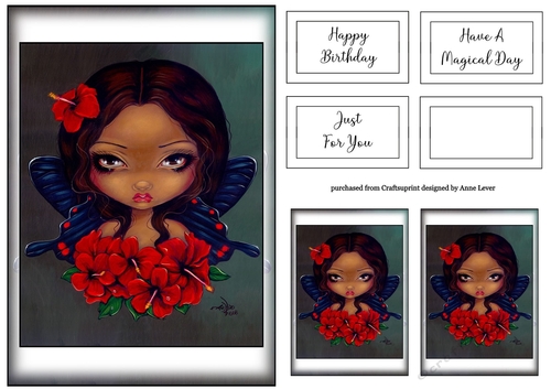 Simple Fairy Print A5 39