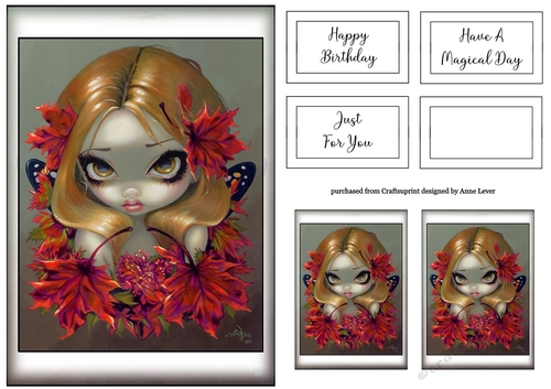Simple Fairy Print A5 40