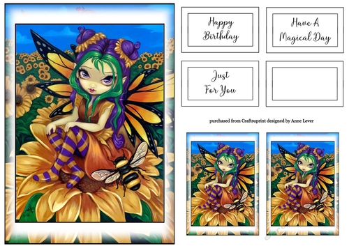 Simple Fairy Print A5 42