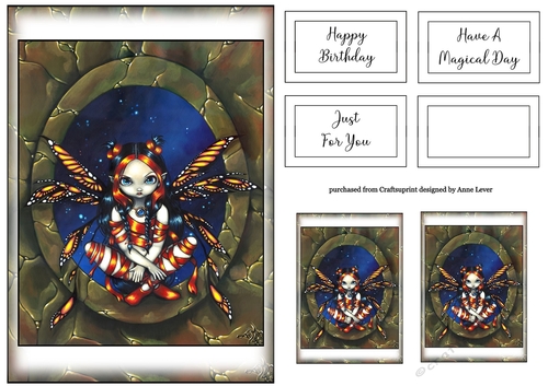 Simple Fairy Print A5 45