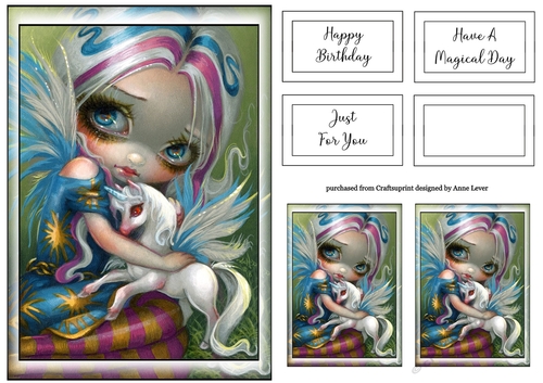 Simple Fairy Print A5 49