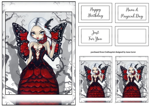 Simple Fairy Print A5 50