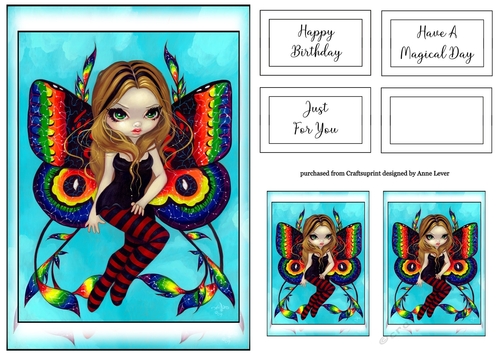 Simple Fairy Print A5 51