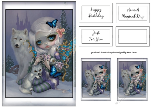 Simple Fairy Print A5 52
