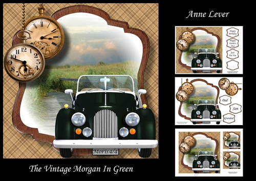 The Vintage Morgan In Green