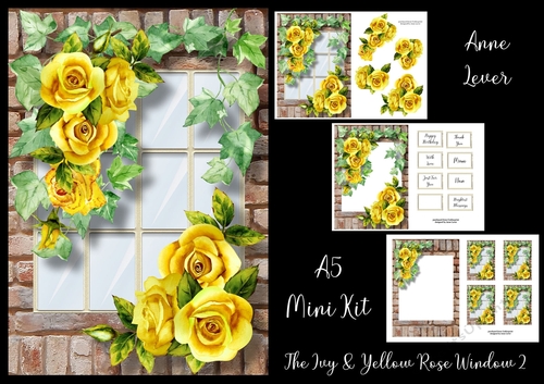 The Ivy & Yellow Roses 2 Window