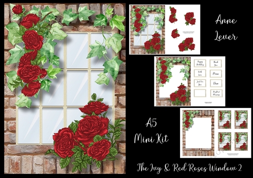 The Ivy & Red Rose Window 2