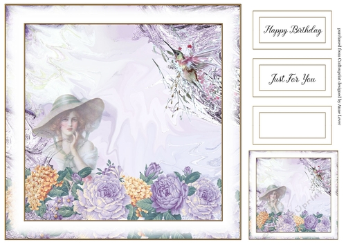 Simple Shabby Chic Lavender & Lilac 2