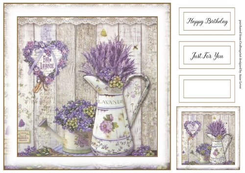 Simple Shabby Chic Lavender & Lilac 10