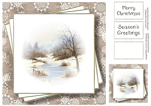 Faded Scene - The Frozen Stream - No Flowers