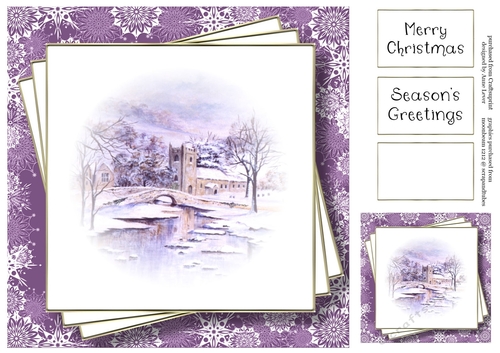 Faded Scene - The Snowy Church - No Flowers