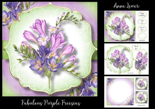 Fabulous Purple Freesias