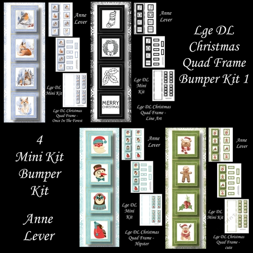 Lge DL Christmas Quad Frame Bumper Kit 1