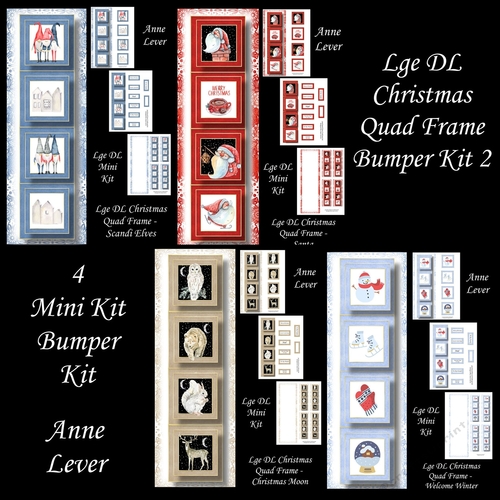 Lge DL Christmas Quad Frame Bumper Kit 2