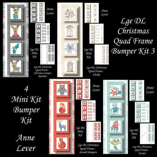 Lge DL Christmas Quad Frame Bumper Kit 3