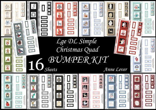 Lge DL Simple Christmas Quad Bumper Kit