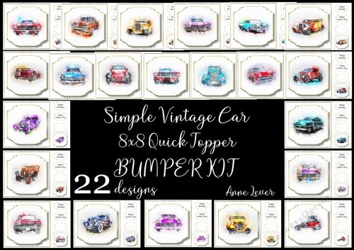 Simple Vintage Car Bumper Kit