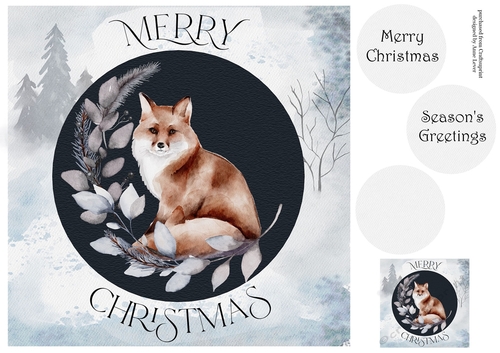 Winter Woodlands Christmas - Fox