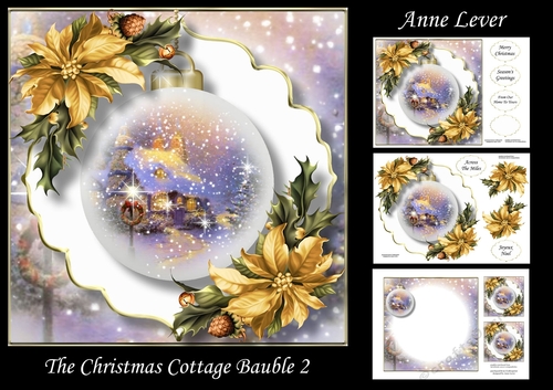 The Christmas Cottage Bauble 2