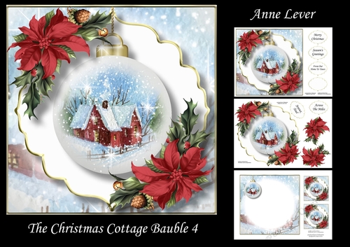 The Christmas Cottage Bauble 4