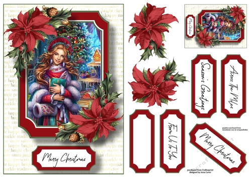 The Ladies Of Christmas 8 A5
