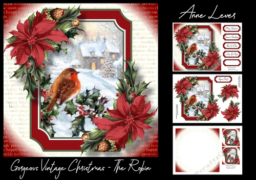 Gorgeous Vintage Christmas - The Robin