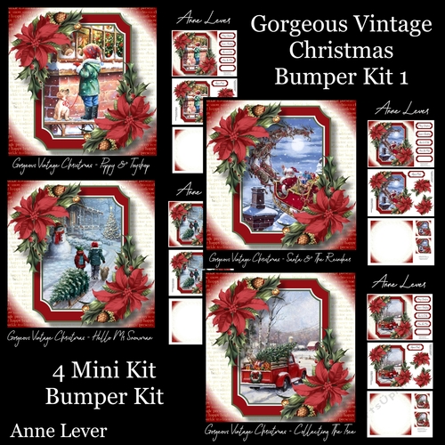 Gorgeous Vintage Christmas Bumper Kit 1