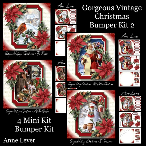 Gorgeous Vintage Christmas Bumper Kit 2