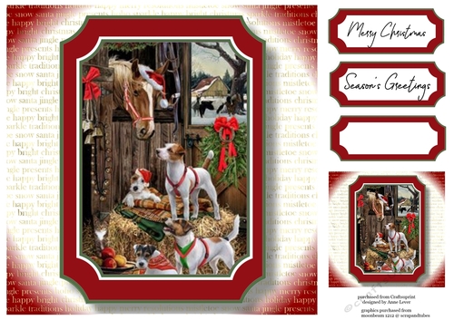 Gorgeous Vintage Christmas NO FLOWERS - At The Stables