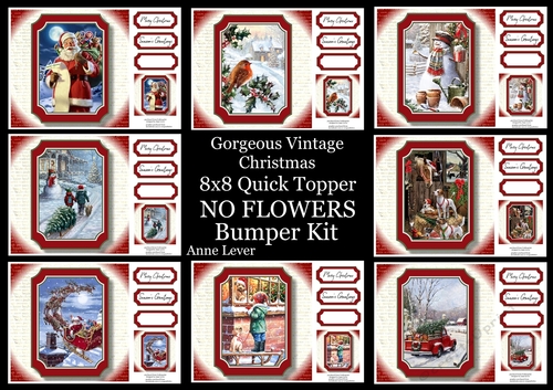 Gorgeous Vintage Christmas NO FLOWERS Bumper kit