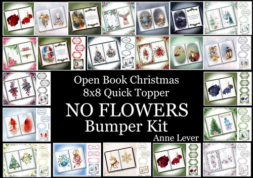 Open Book Christmas No Flowers Bumper Kit