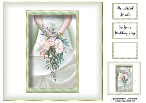 Beautiful Bridal Bouquet 2 No Corner Flowers