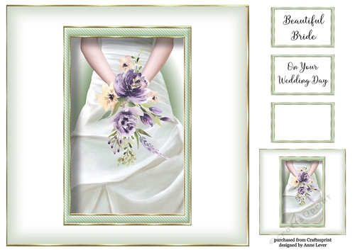 Beautiful Bridal Bouquet 3 No Corner Flowers
