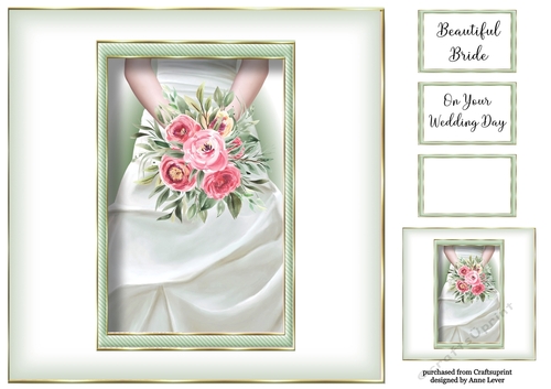 Beautiful Bridal Bouquet 5 No Corner Flowers