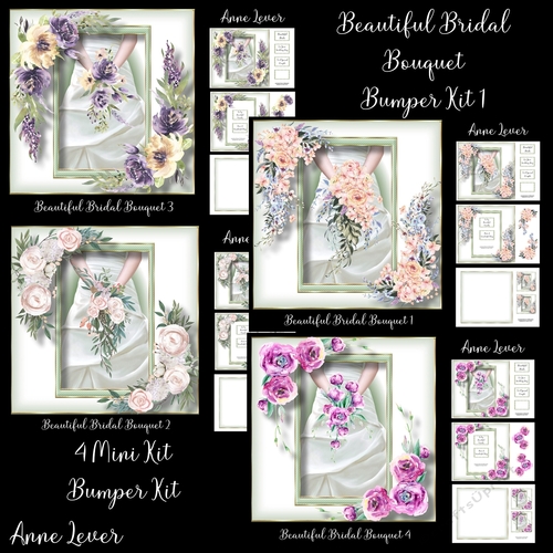 Beautiful Bridal Bouquet Bumper Kit 1