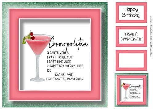 Cocktail Recipes - Cosmopolitan
